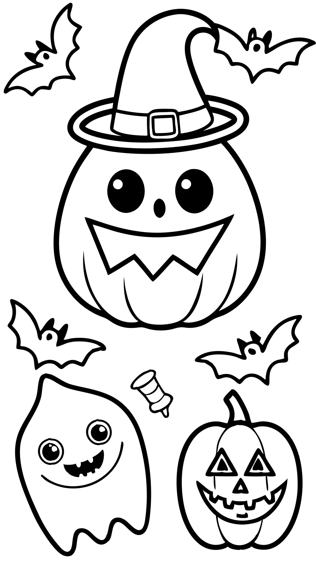 coloriages d’Halloween imprimables gratuitement